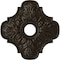 Ekena Millwork Peralta Ceiling Medallion (Fits Canopies up to 4 5/8"), 17 3/4"OD x 3 1/8"ID x 1"P, Stone Hearth CM17PESHF - alternate 1